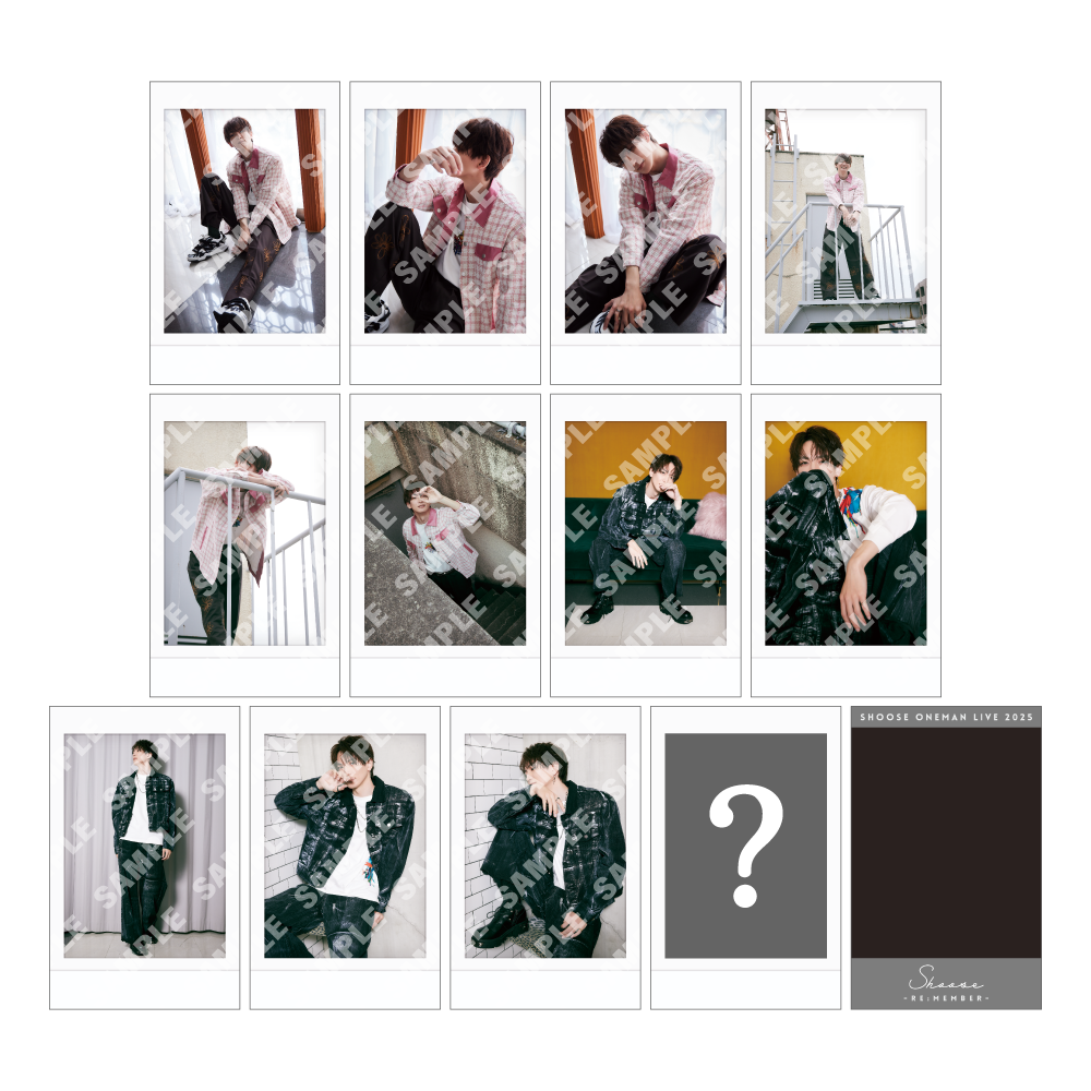 ランダムチェキ風カード