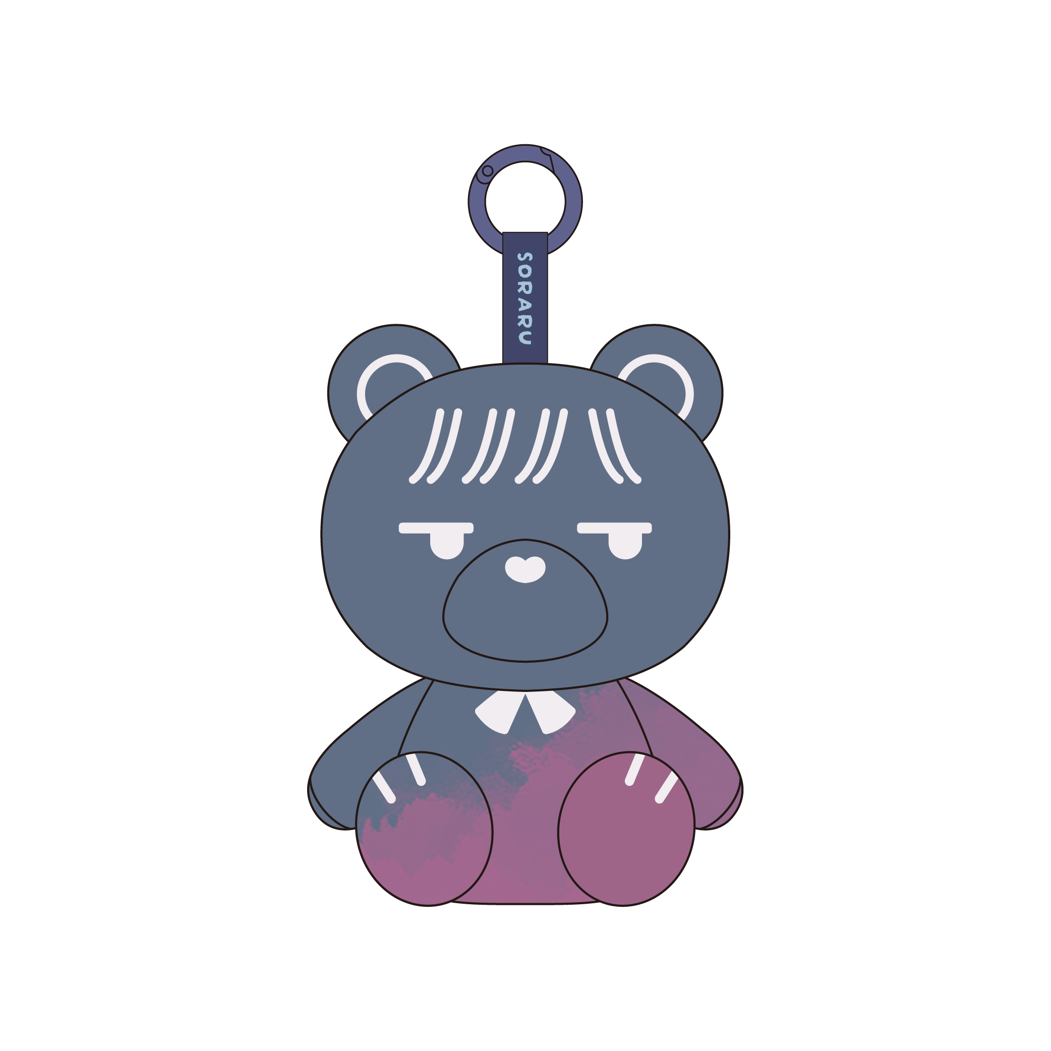 いつでもいっしょくまぬいぐるみ【そらる】（そらまふうらさかから逃げ