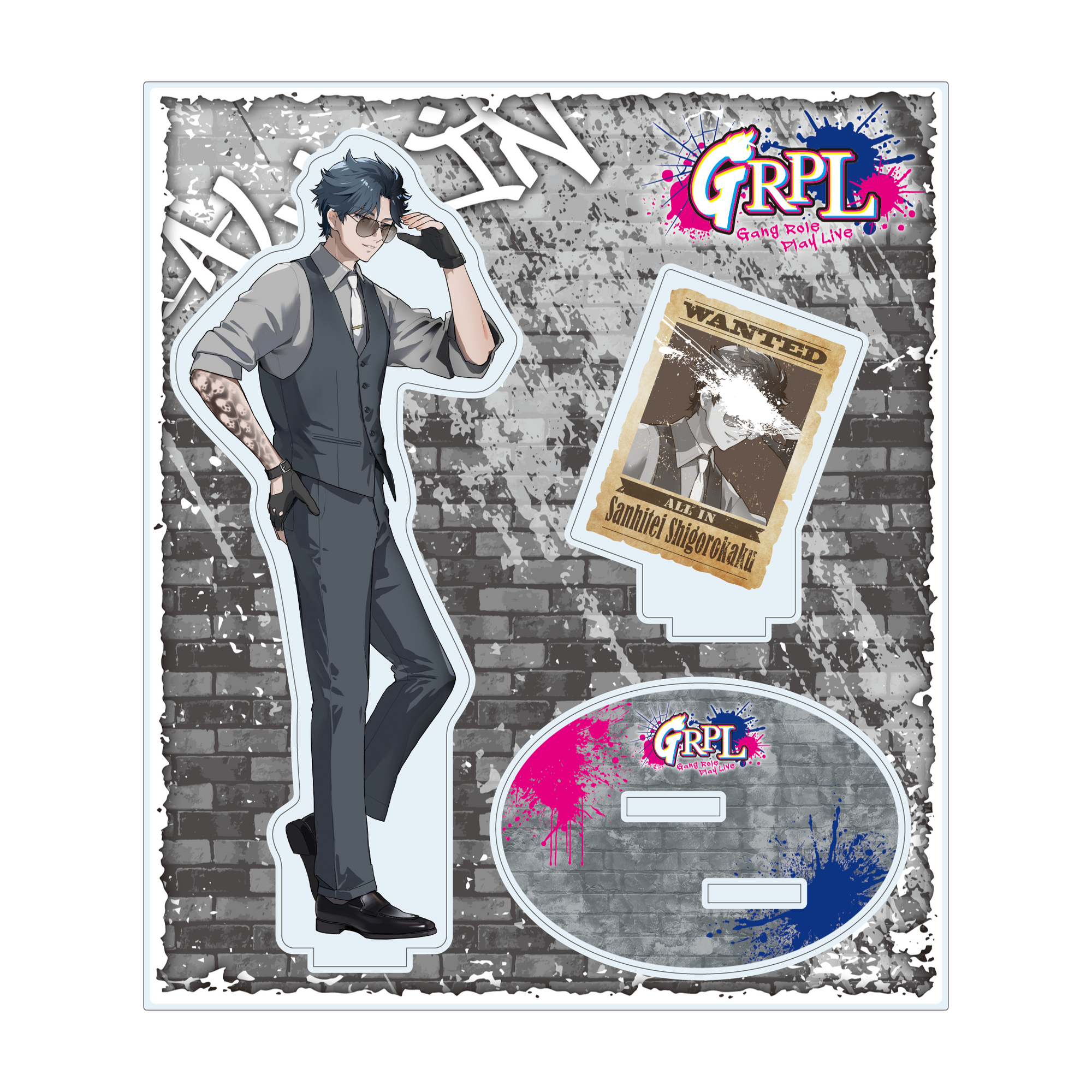 アクリルスタンド【三否亭 四五六確】