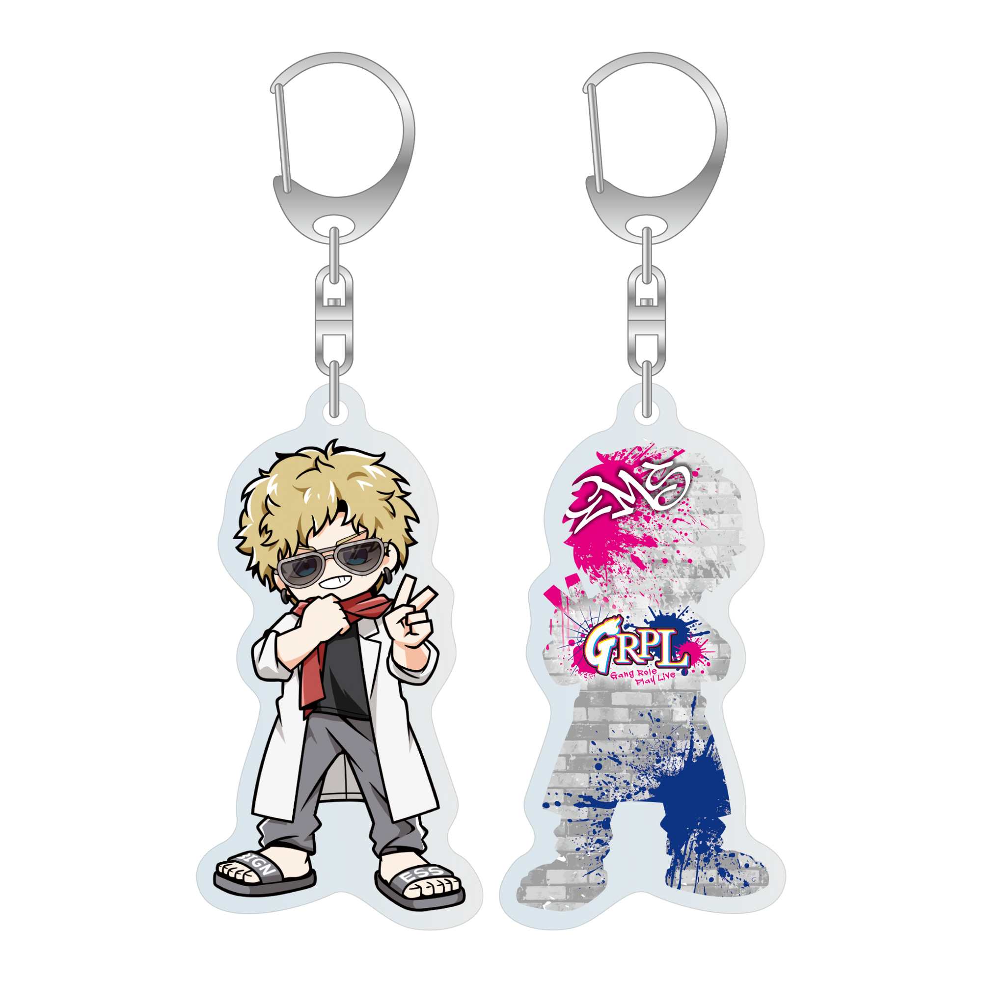 アクリルキーホルダー【鳥野ぎん】