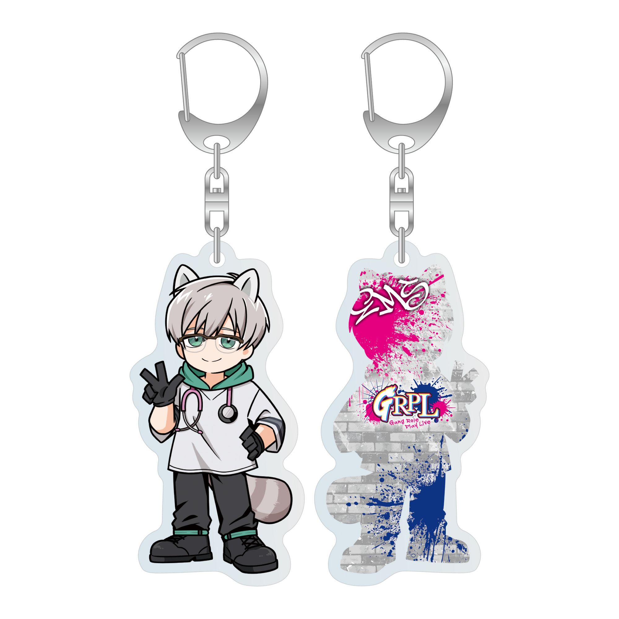 アクリルキーホルダー【ノビーラング】