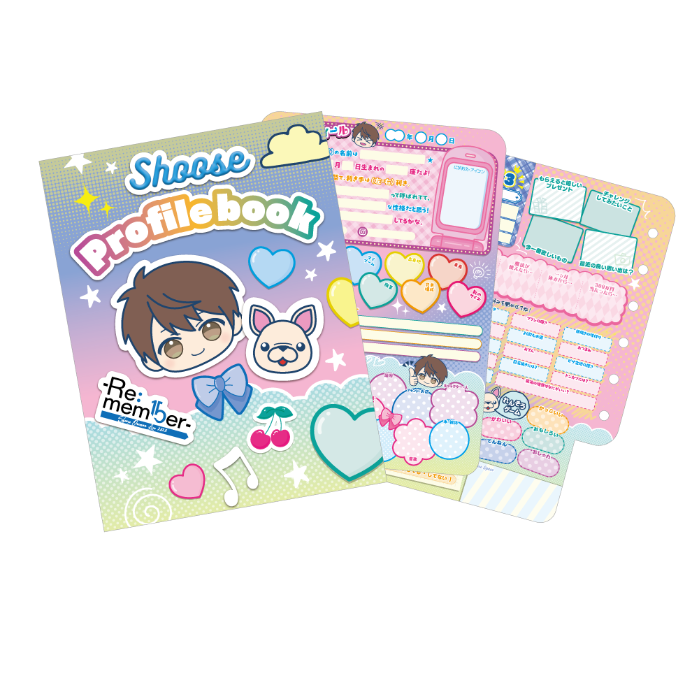 プロフィール帳（Shoose Oneman Live 2025 -Re:member-） – UTAGE