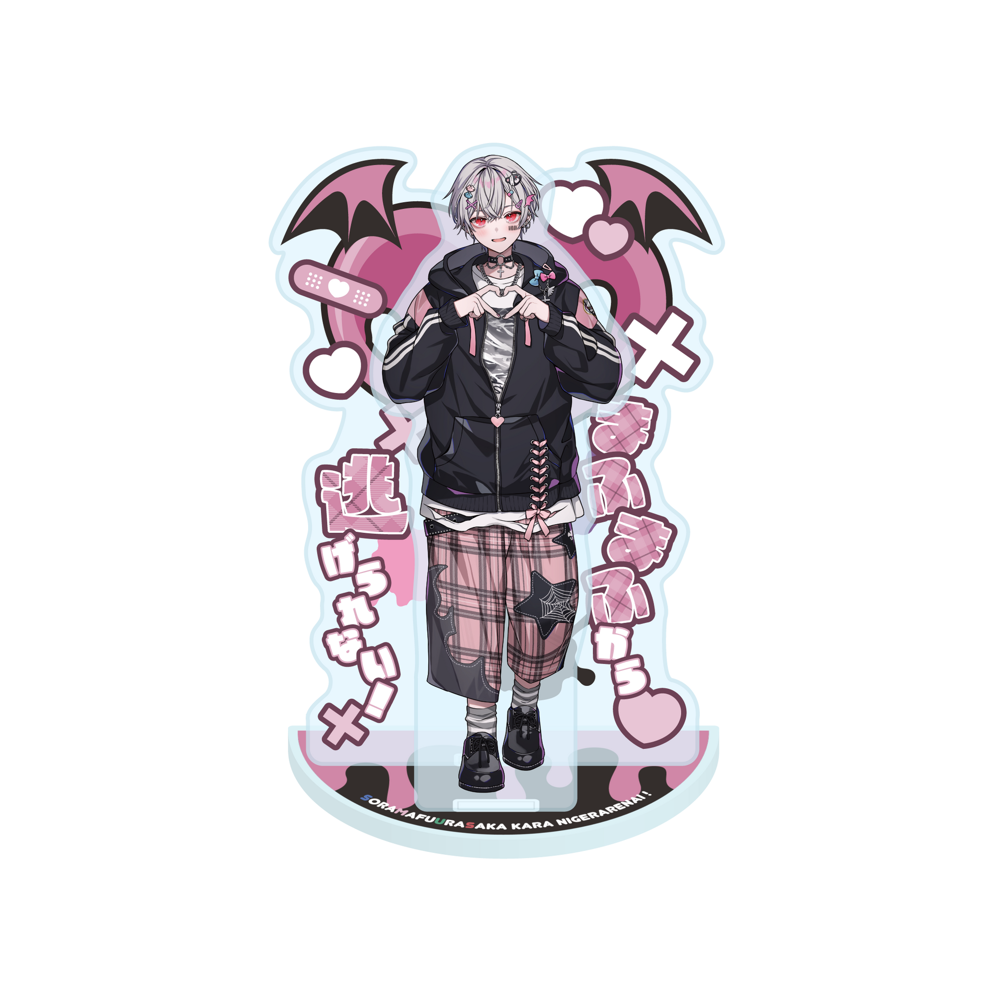 アクリルジオラマ【まふまふ】（そらまふうらさかから逃げられない