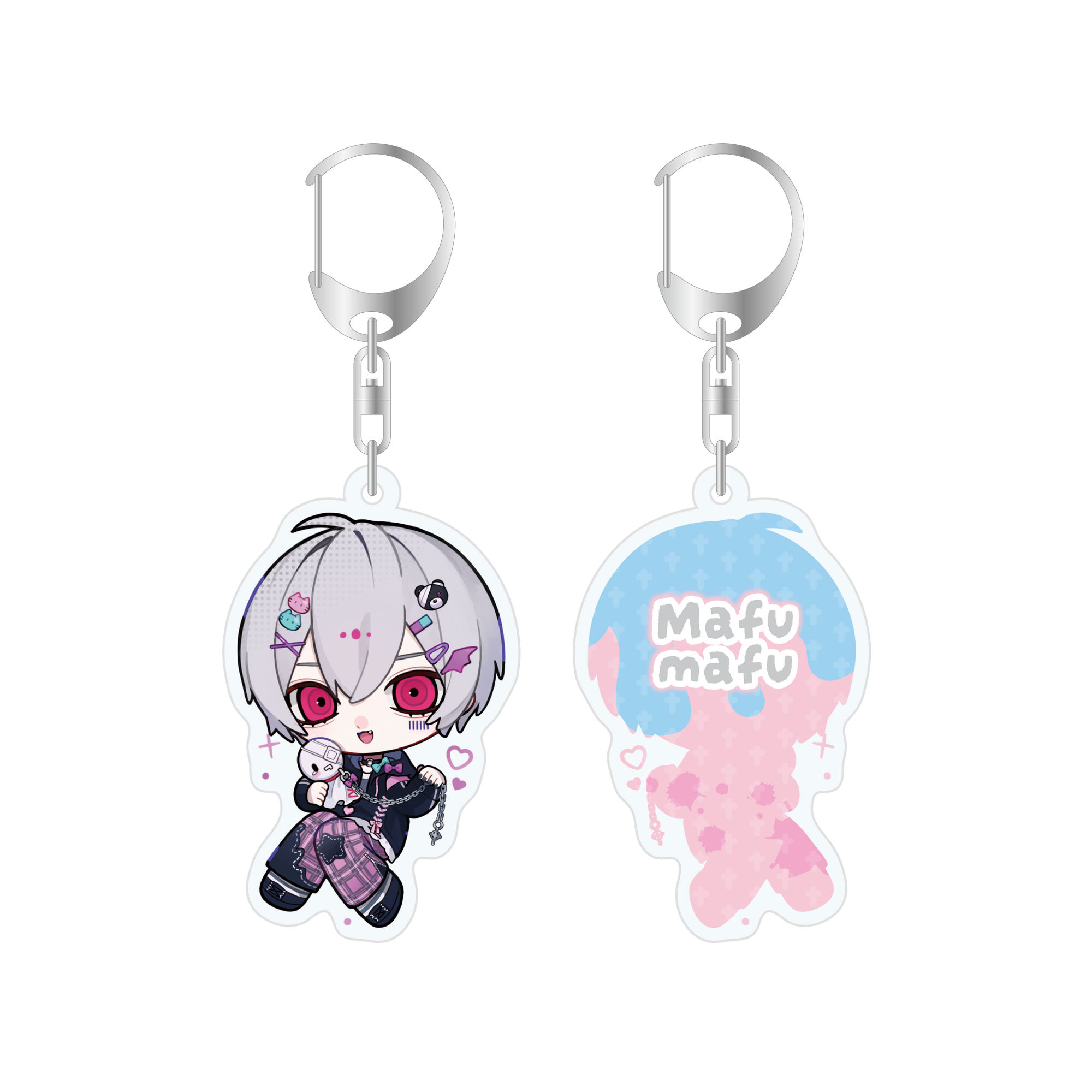 アクリルキーホルダー【まふまふ】（そらまふうらさかから逃げられない