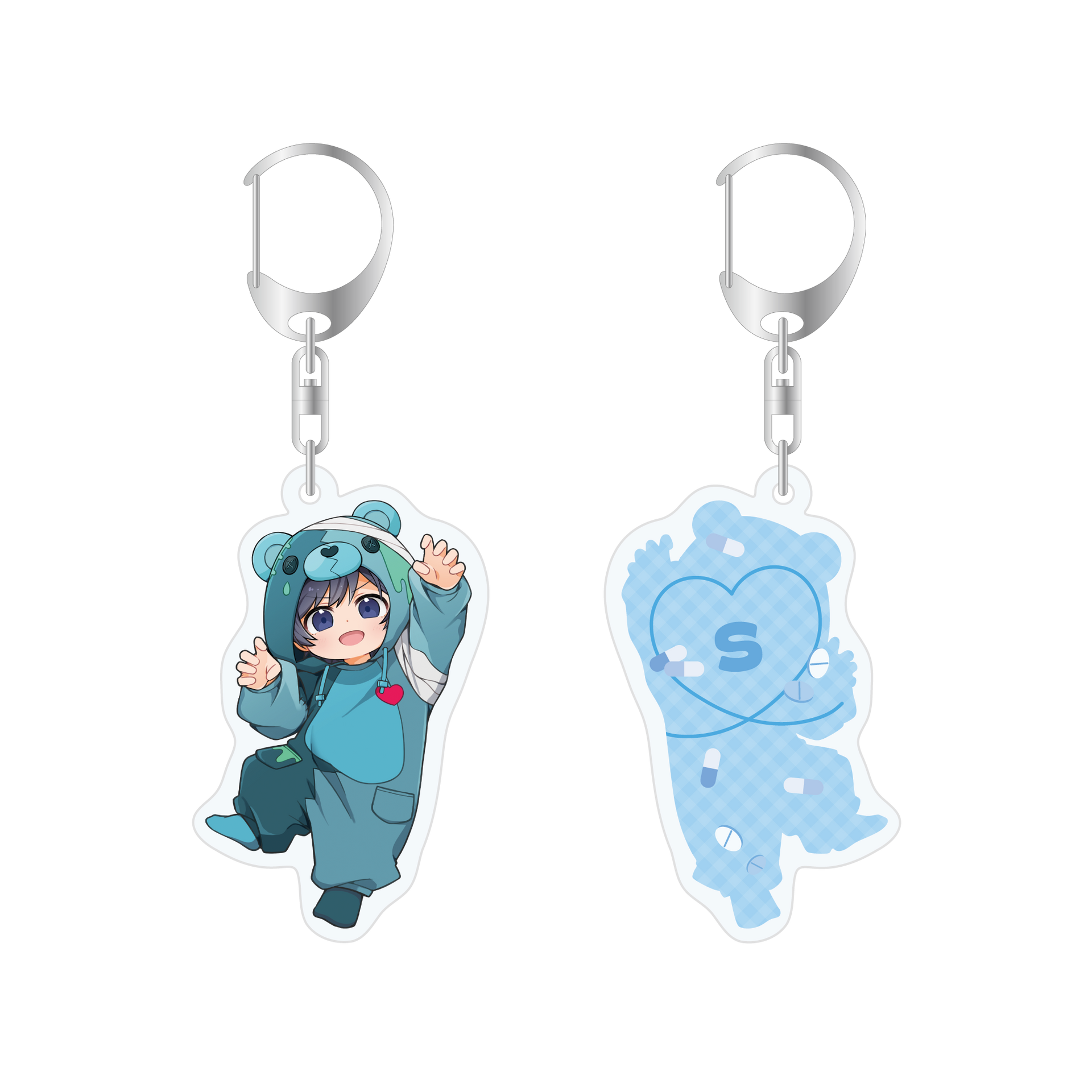 アクリルキーホルダー-着ぐるみver-【そらる】（そらまふうらさかから