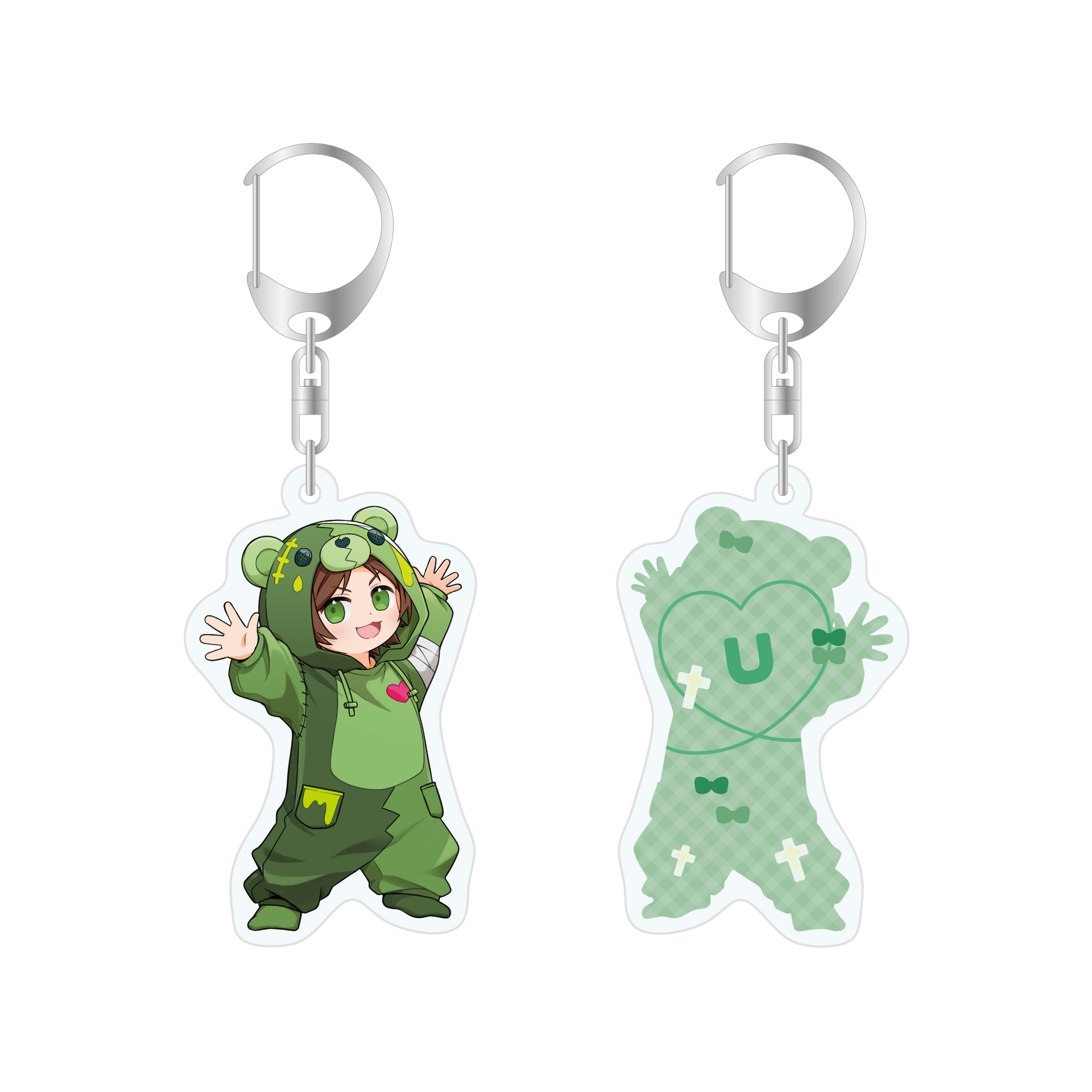 アクリルキーホルダー-着ぐるみver-【うらたぬき】（そらまふうらさか