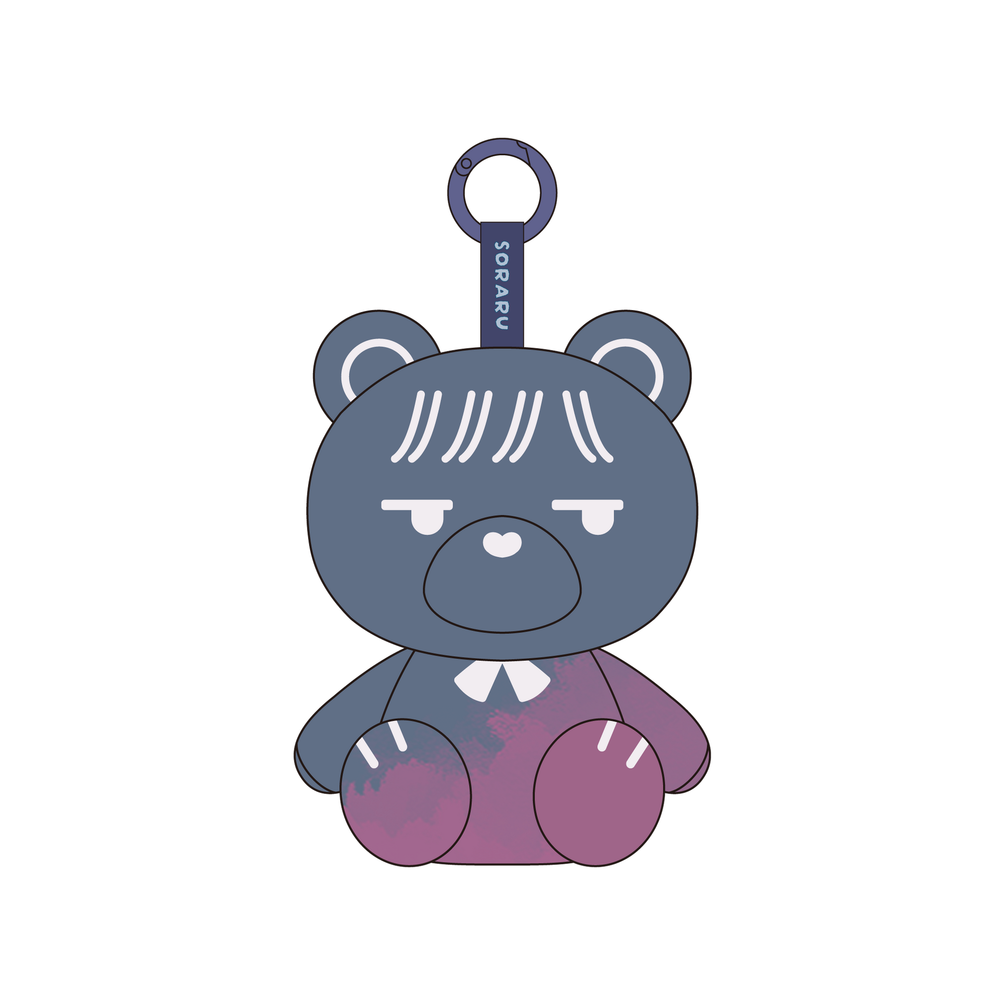 いつでもいっしょくまぬいぐるみ【そらる】（そらまふうらさかから逃げ