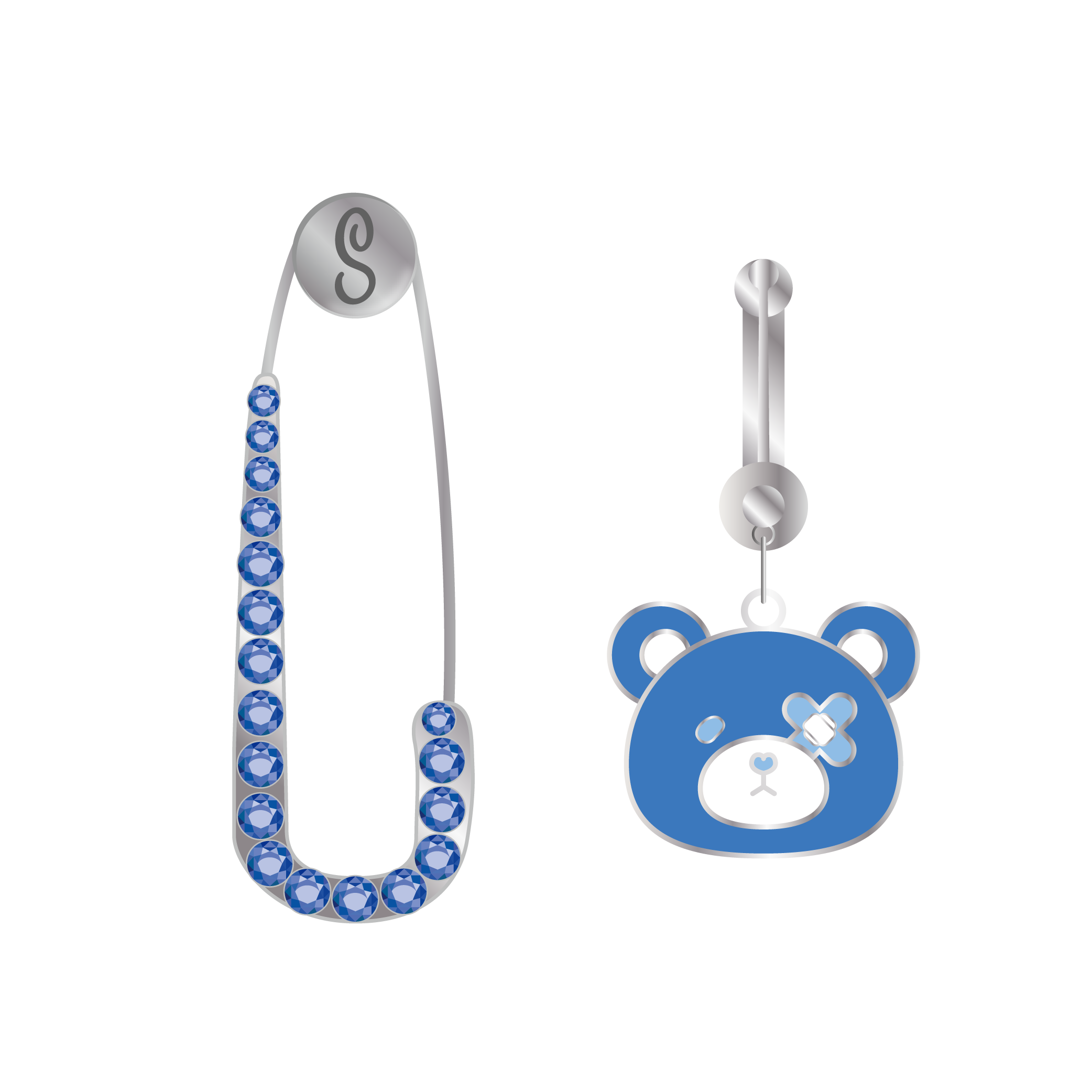 暗ピンピアス【そらる】（そらまふうらさかから逃げられない！）