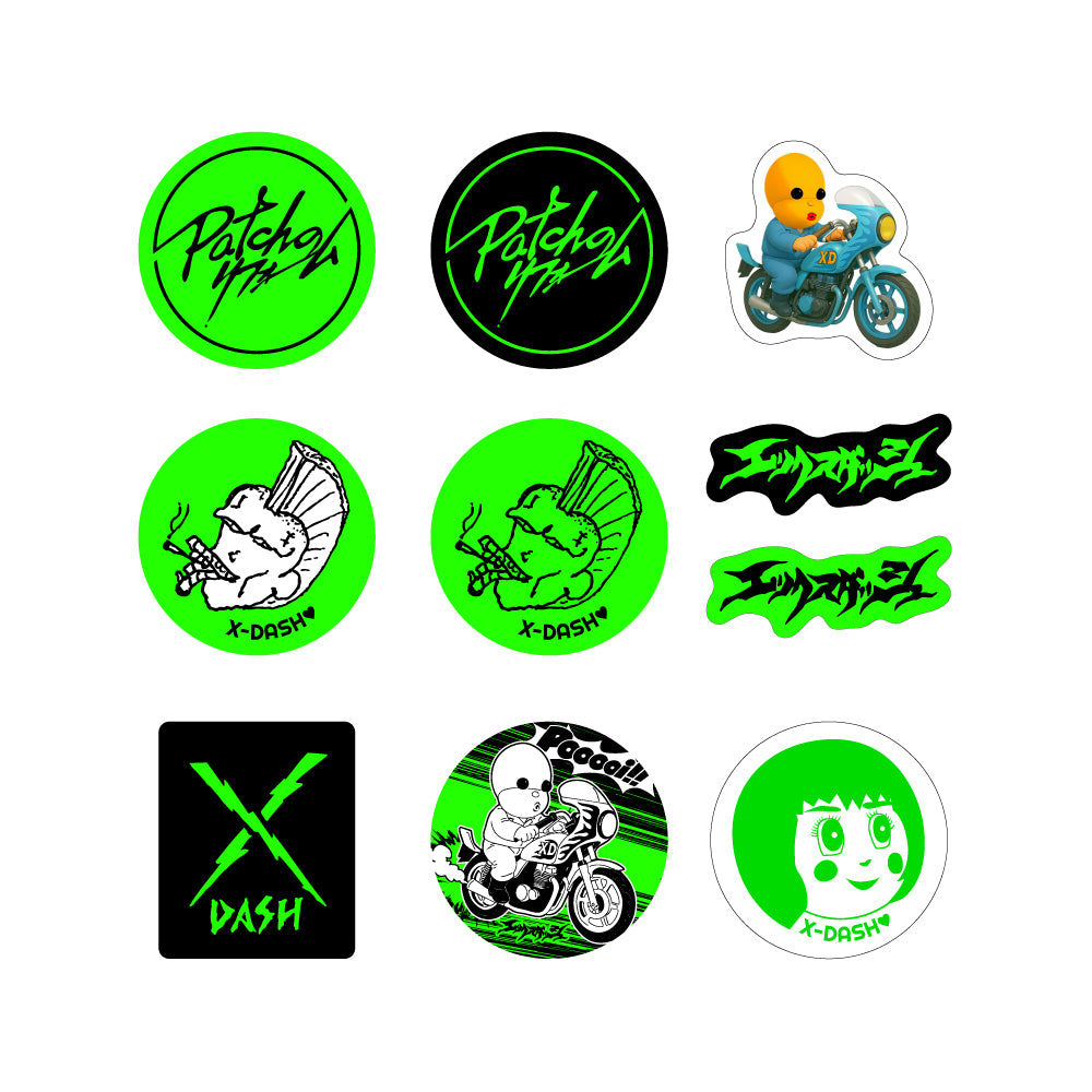 ステッカーセット【グリーン】