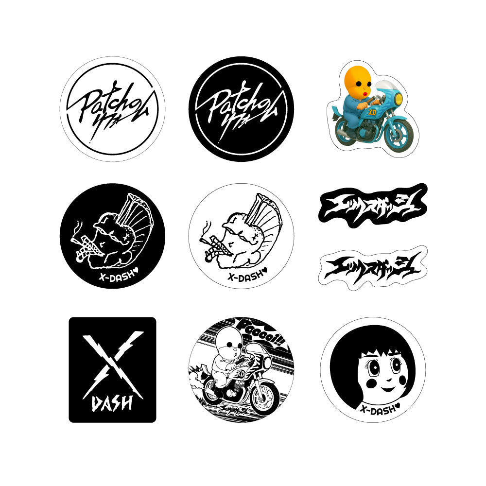 ステッカーセット【ブラック】